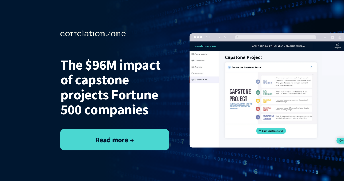 The $96M impact of capstone projects Fortune 500 companies